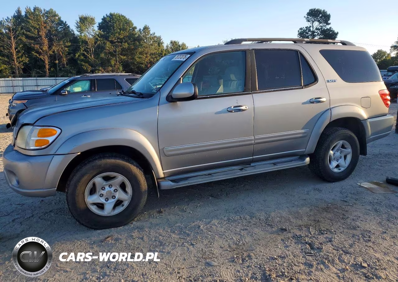 2002 Toyota Sequoia Sr5 VIN:5TDZT34A82S117649 - 1