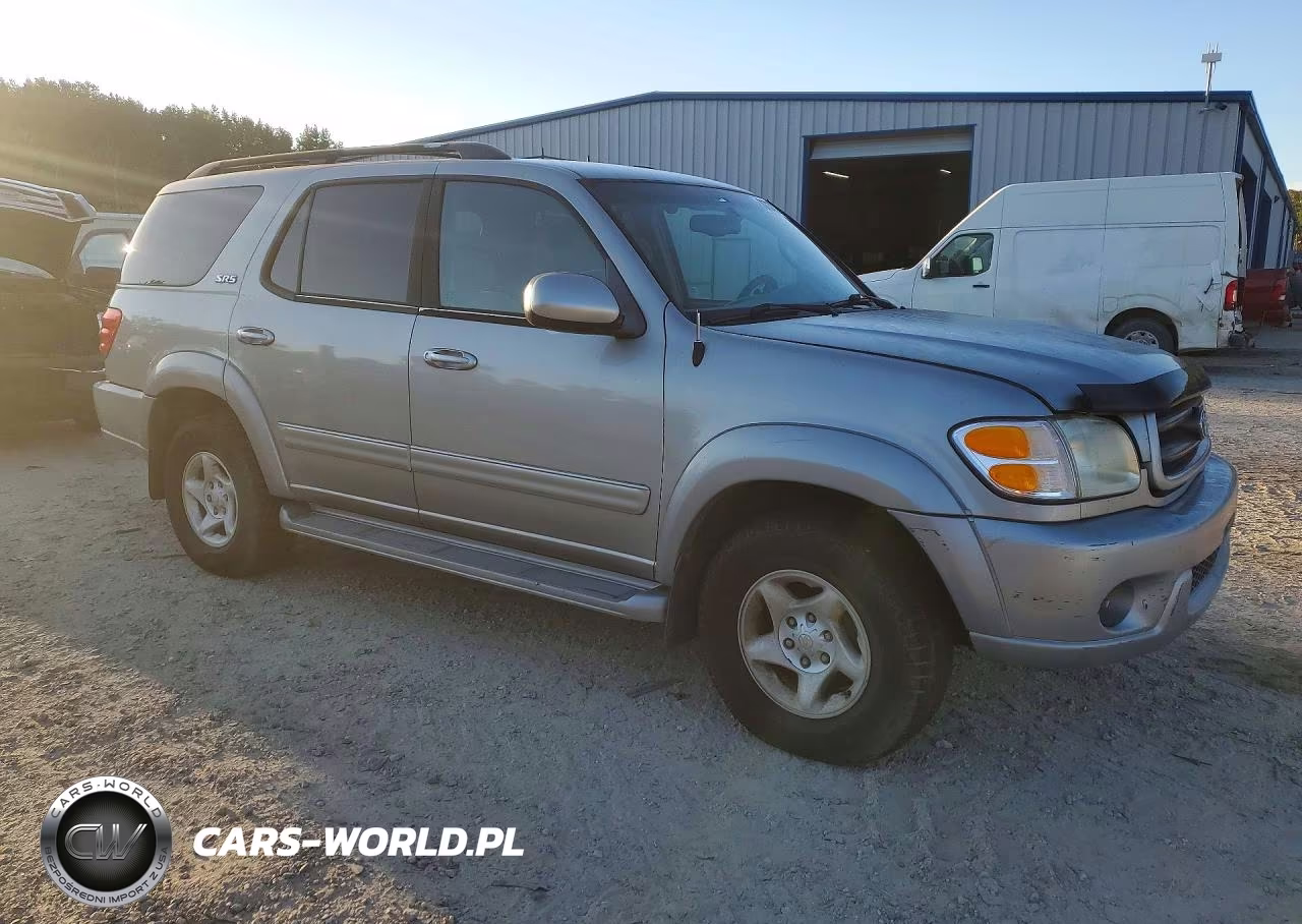 2002 Toyota Sequoia Sr5 VIN:5TDZT34A82S117649 - 4