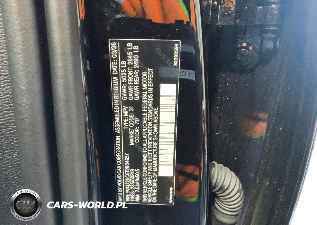 2026 Volvo Xc40 Plus VIN:YV4L12UC6T2804657 - 14