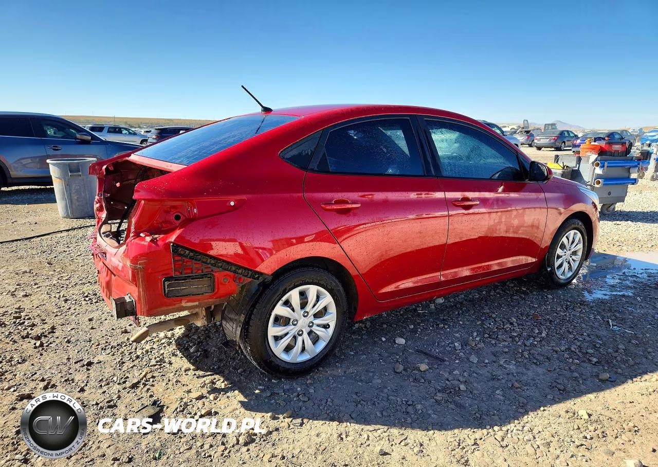 2022 Hyundai Accent Se VIN:3KPC24A60NE159147 - 3