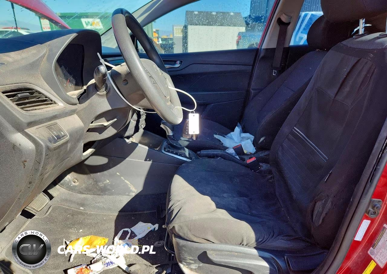 2022 Hyundai Accent Se VIN:3KPC24A60NE159147 - 7