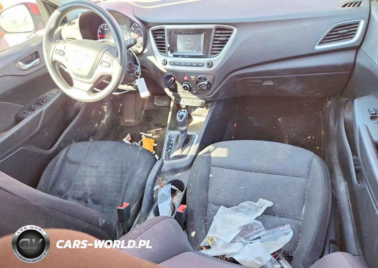 2022 Hyundai Accent Se VIN:3KPC24A60NE159147 - 8