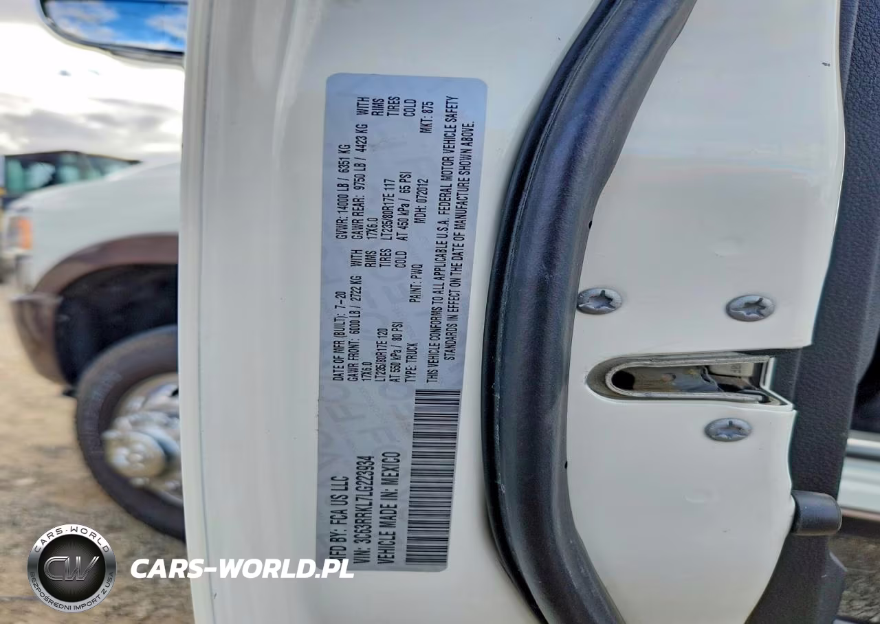 2020 Ram 3500 Longhorn VIN:3C63RRKL7LG223934 - 12