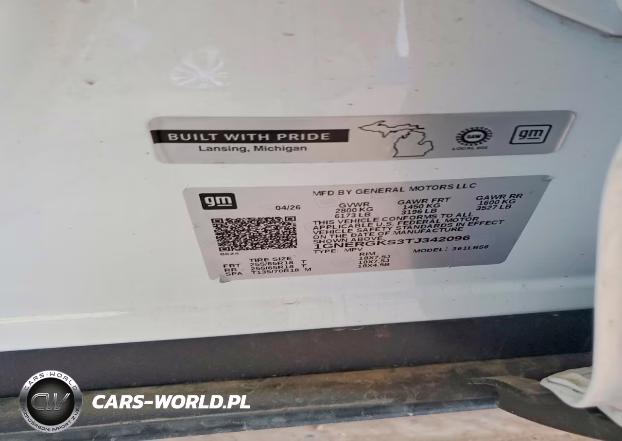 2026 Chevrolet Traverse Lt VIN:1GNERGKS3TJ342096 - 12