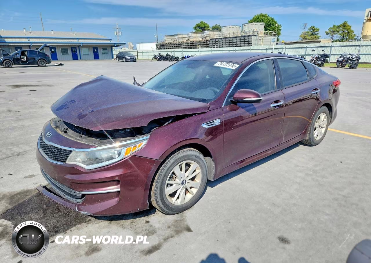 2017 Kia Optima Lx VIN:5XXGT4L32HG167604 - 1