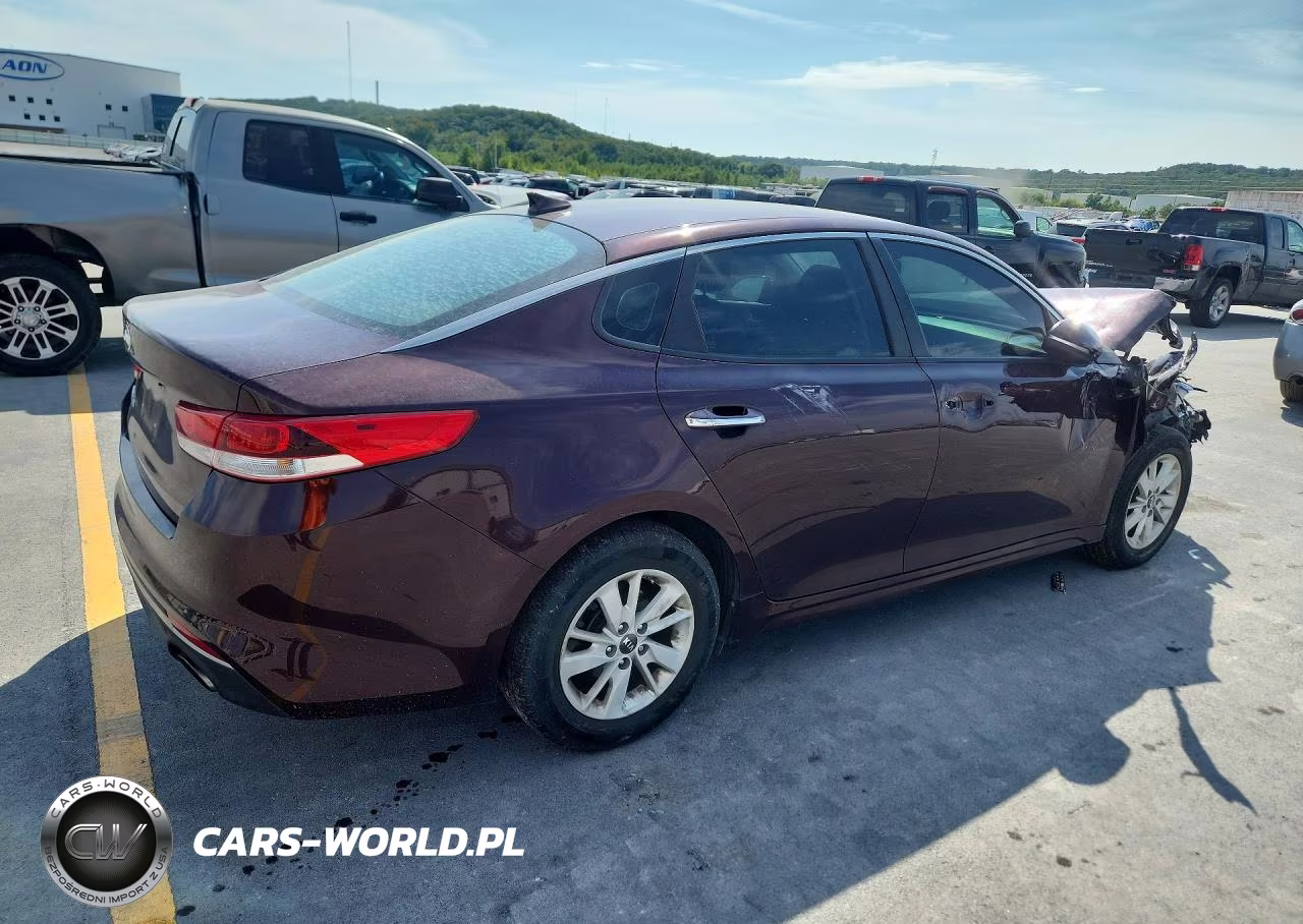 2017 Kia Optima Lx VIN:5XXGT4L32HG167604 - 3