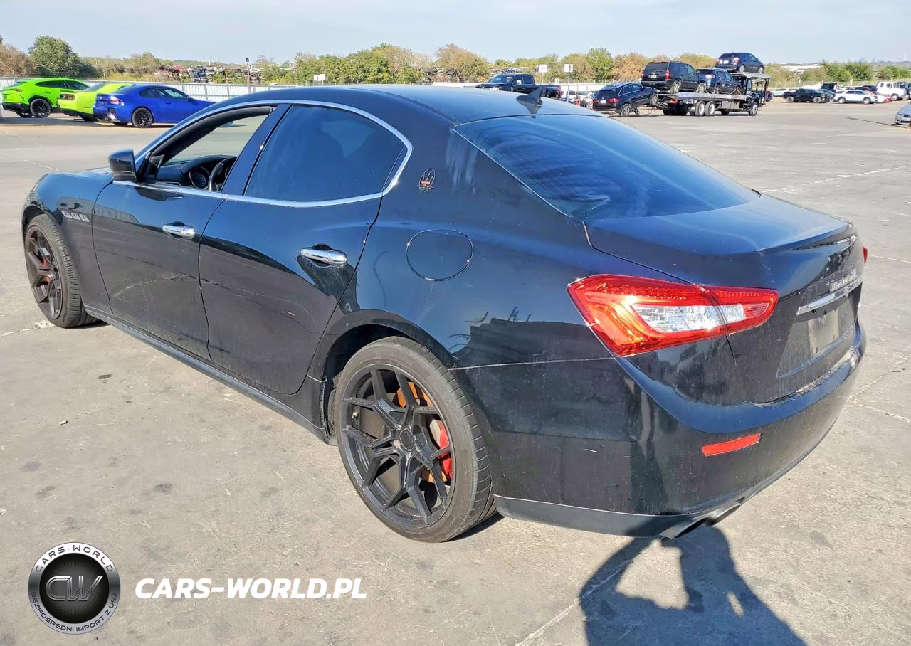 2016 Maserati Ghibli S VIN:ZAM57RSAXG1173553 - 2