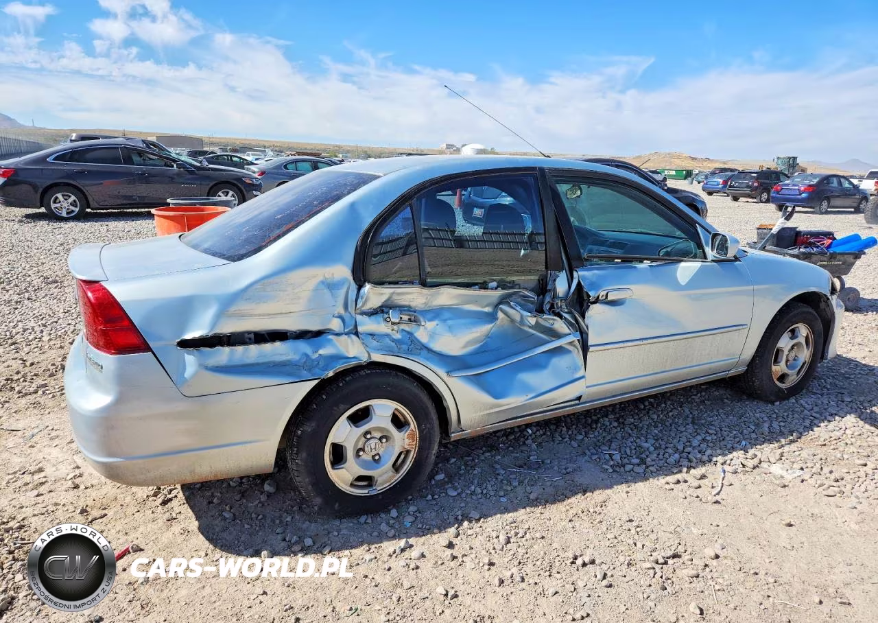 2003 Honda Civic Hybrid VIN:JHMES96613S020216 - 3