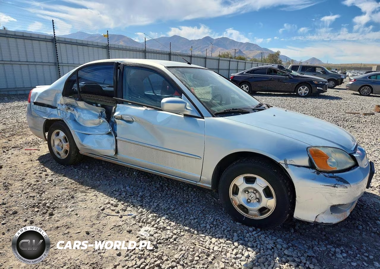 2003 Honda Civic Hybrid VIN:JHMES96613S020216 - 4