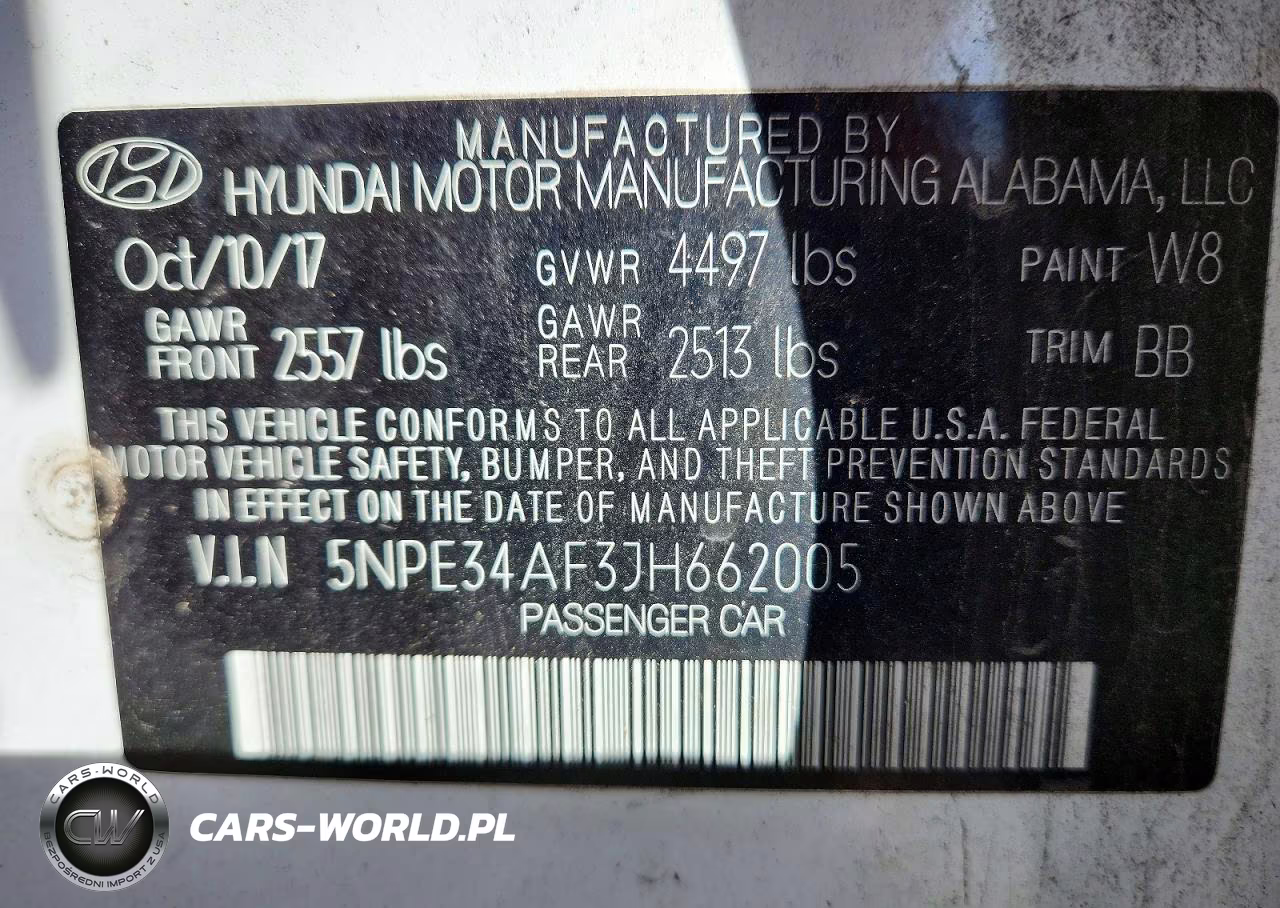 2018 Hyundai Sonata Sel VIN:5NPE34AF3JH662005 - 12
