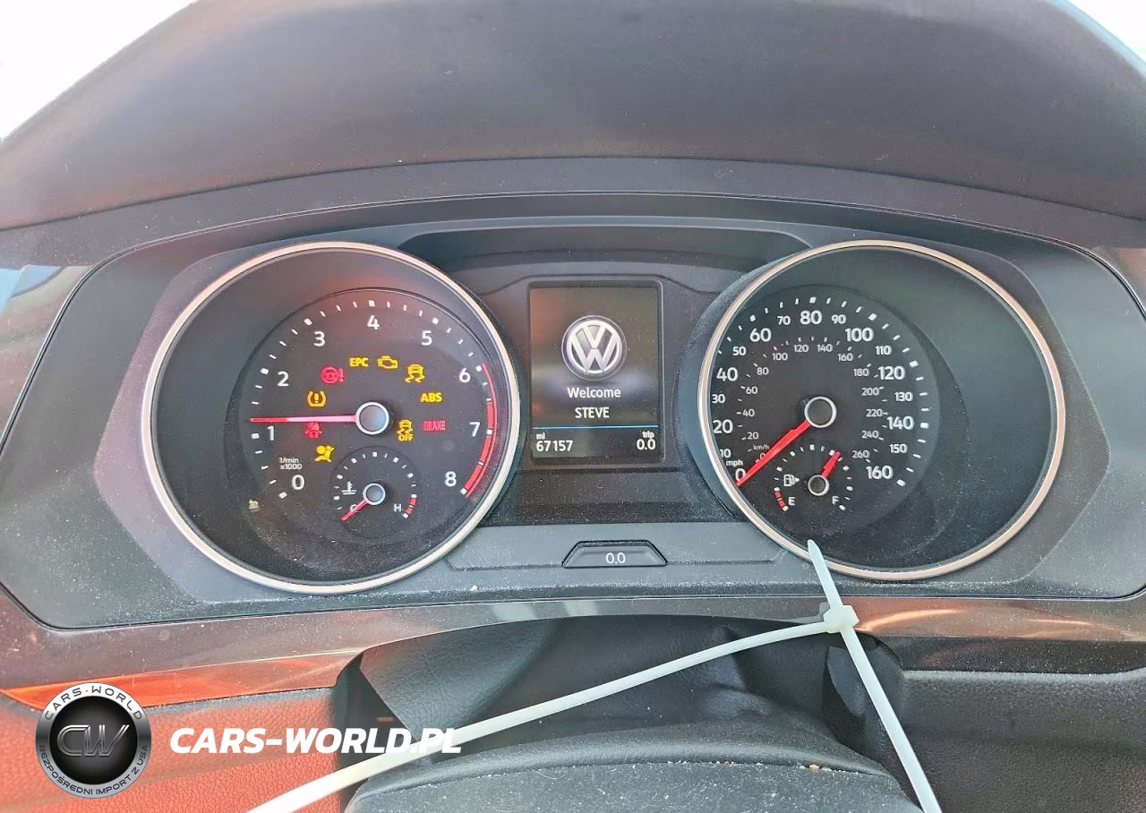 2020 Volkswagen Tiguan Se VIN:3VV2B7AX5LM126090 - 9