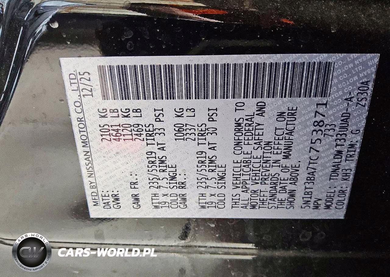 2026 Nissan Rogue Dark Armor VIN:5N1BT3BA7TC753871 - 13