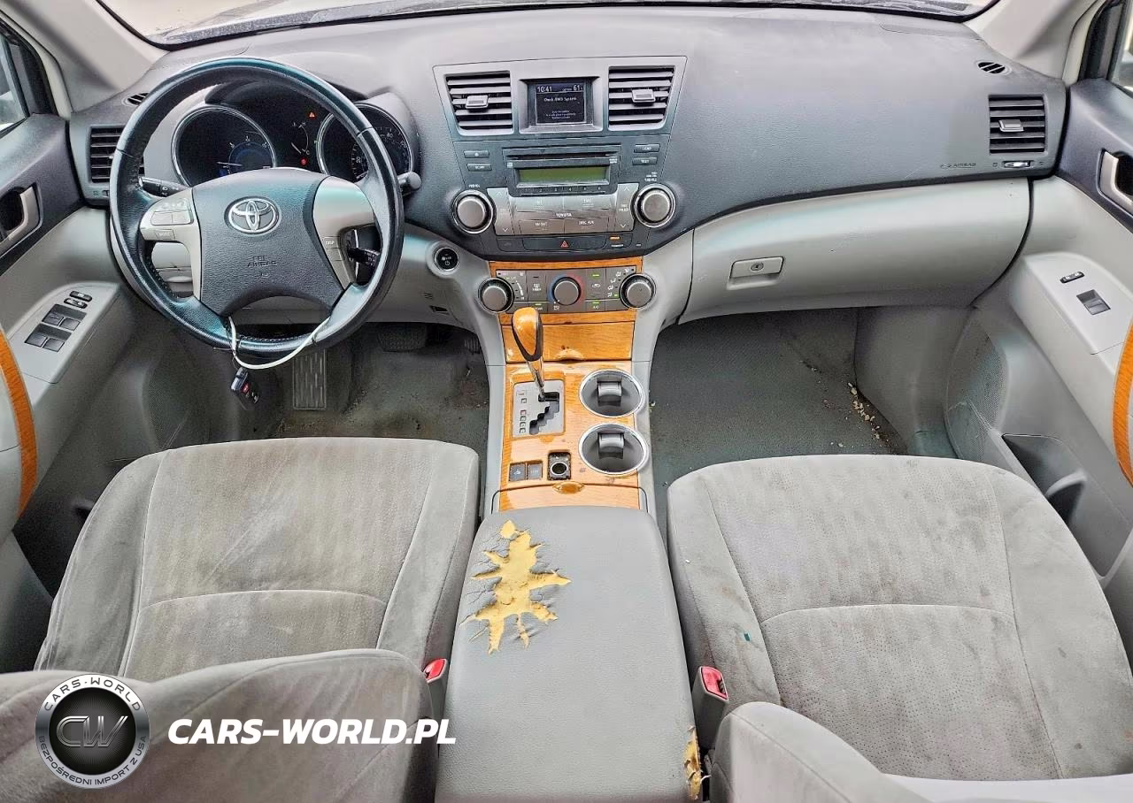 2010 Toyota Highlander Hybrid VIN:JTEBW3EH8A2040254 - 8