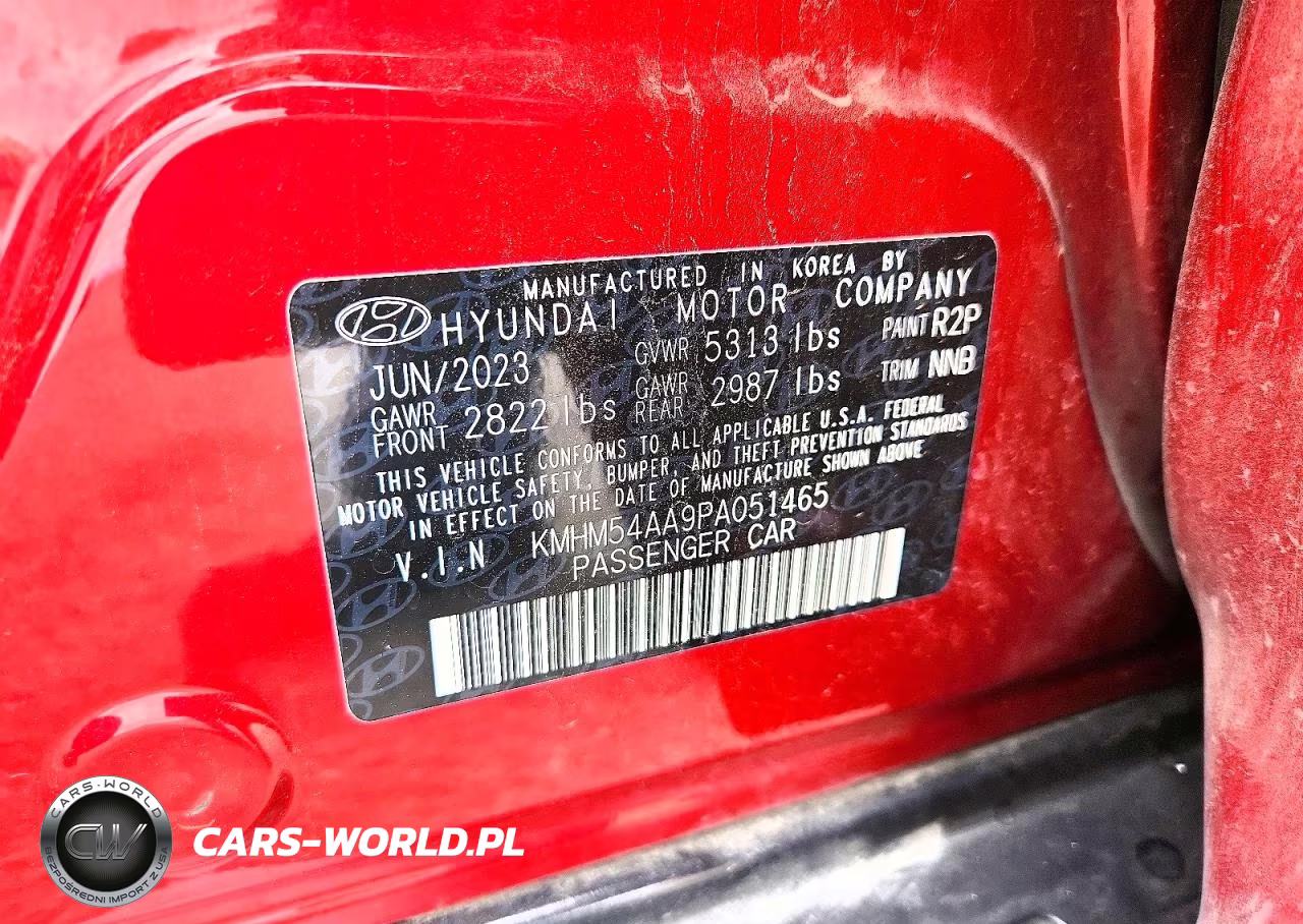 2023 Hyundai Ioniq 6 Limited VIN:KMHM54AA9PA051465 - 12