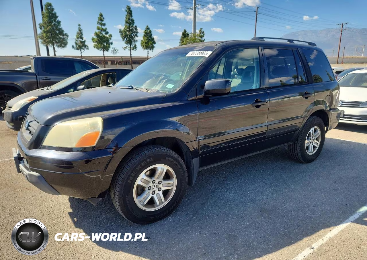 2005 Honda Pilot Exl VIN:2HKYF185X5H518456 - 1