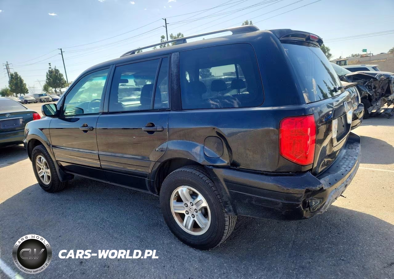 2005 Honda Pilot Exl VIN:2HKYF185X5H518456 - 2