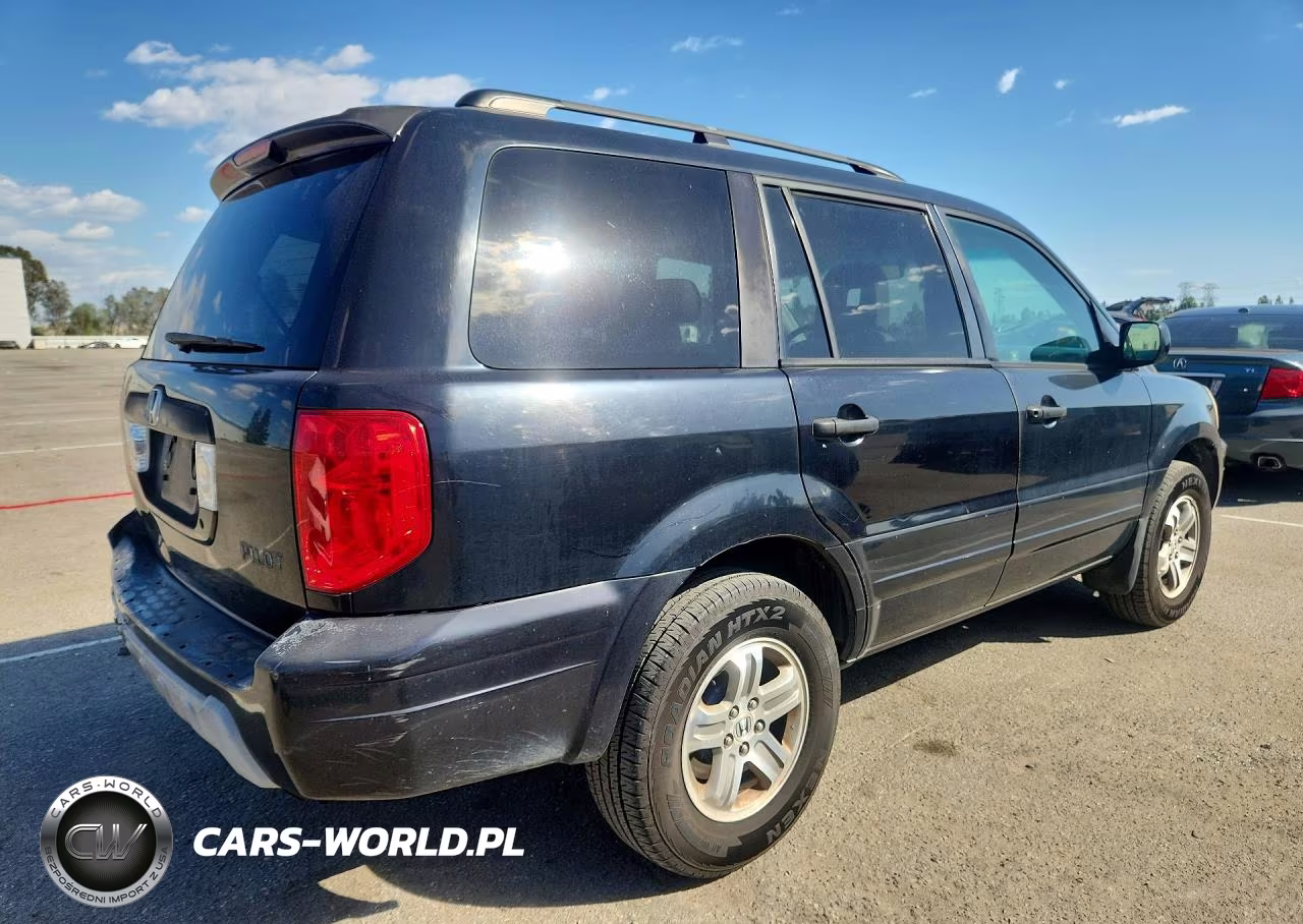 2005 Honda Pilot Exl VIN:2HKYF185X5H518456 - 3