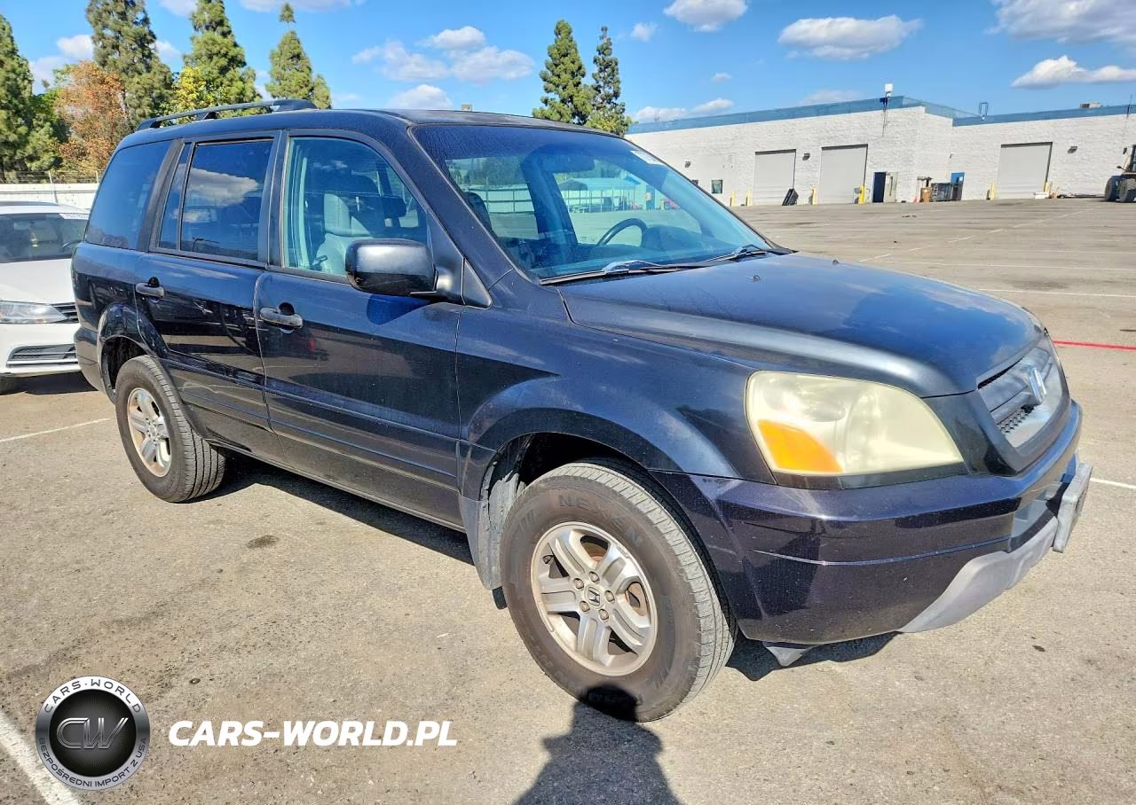 2005 Honda Pilot Exl VIN:2HKYF185X5H518456 - 4