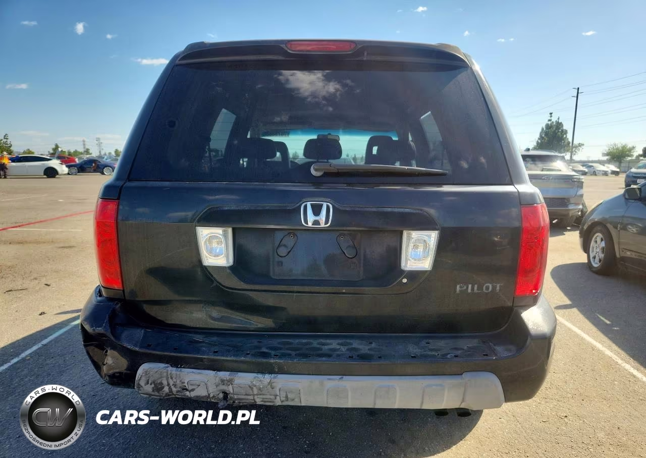 2005 Honda Pilot Exl VIN:2HKYF185X5H518456 - 6