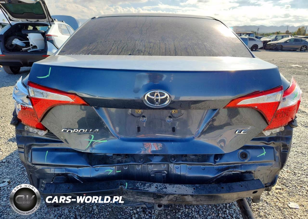 2015 Toyota Corolla Le VIN:2T1BURHE1FC411150 - 6