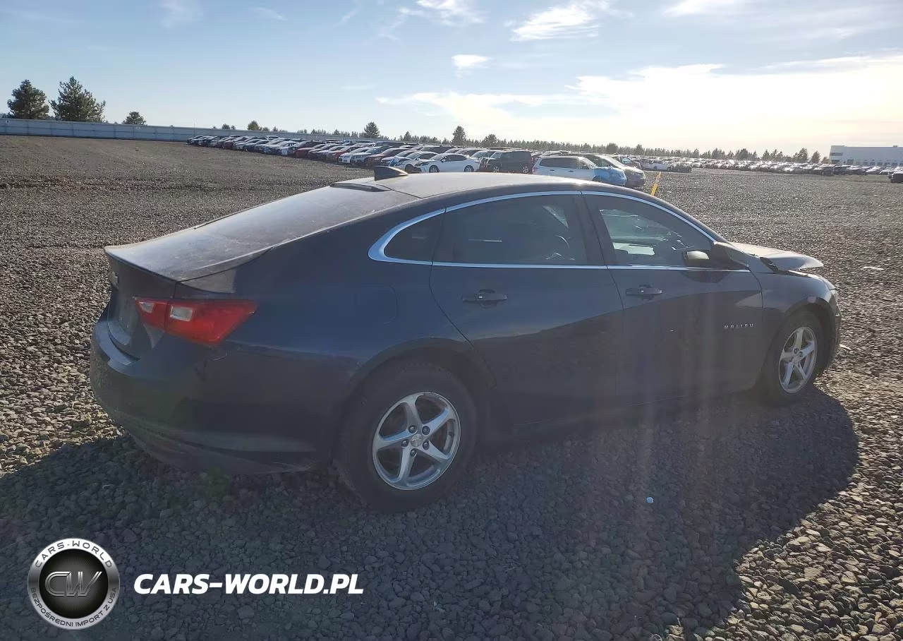 2017 Chevrolet Malibu Ls VIN:1G1ZB5ST1HF211022 - 3