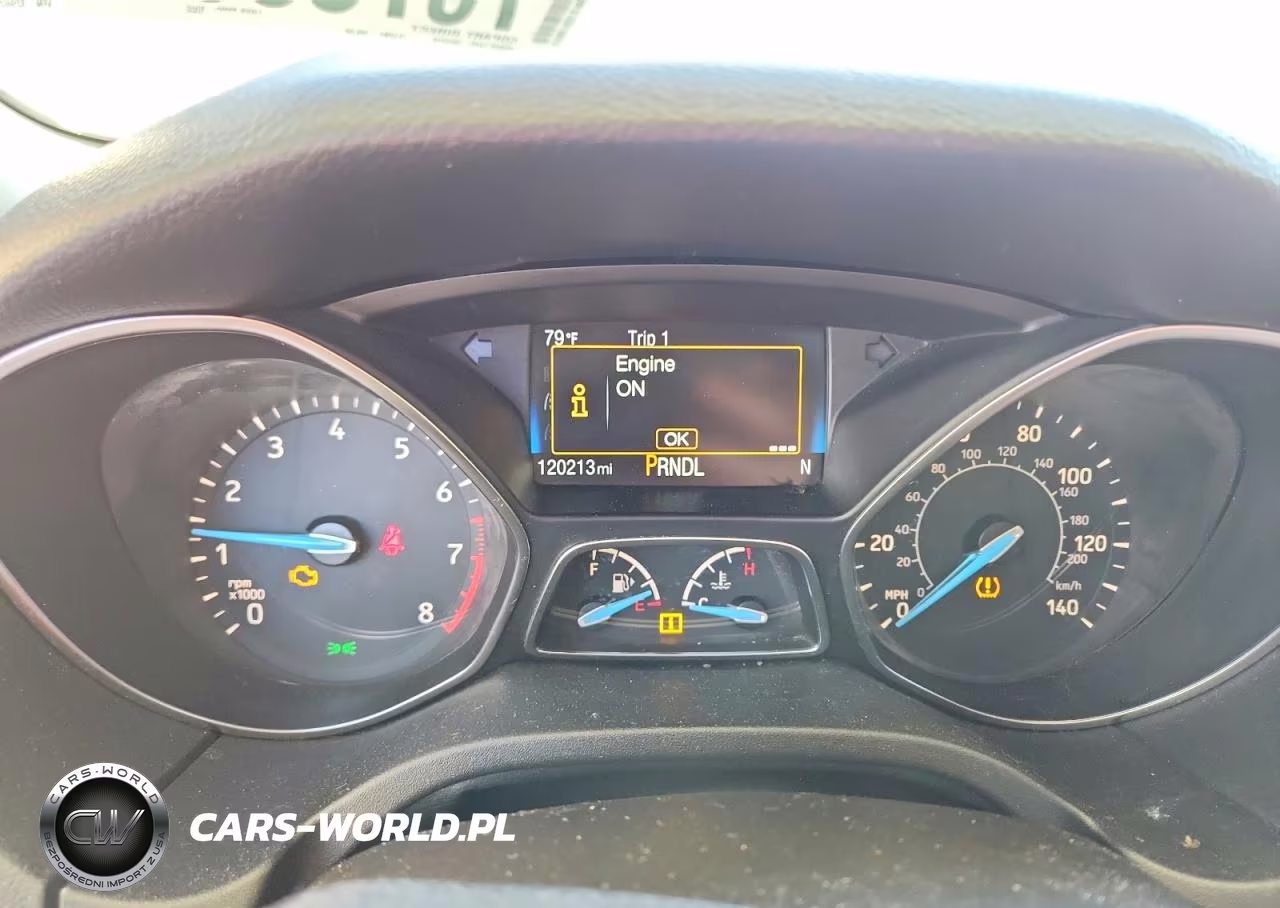 2015 Ford Focus Se VIN:1FADP3F29FL329624 - 9