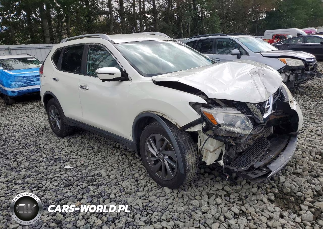 2016 Nissan Rogue Sl VIN:KNMAT2MV0GP679394 - 4
