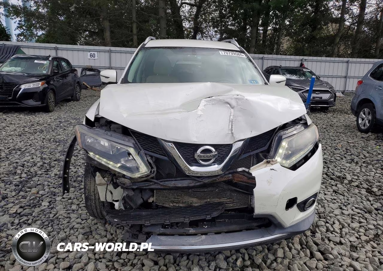 2016 Nissan Rogue Sl VIN:KNMAT2MV0GP679394 - 5