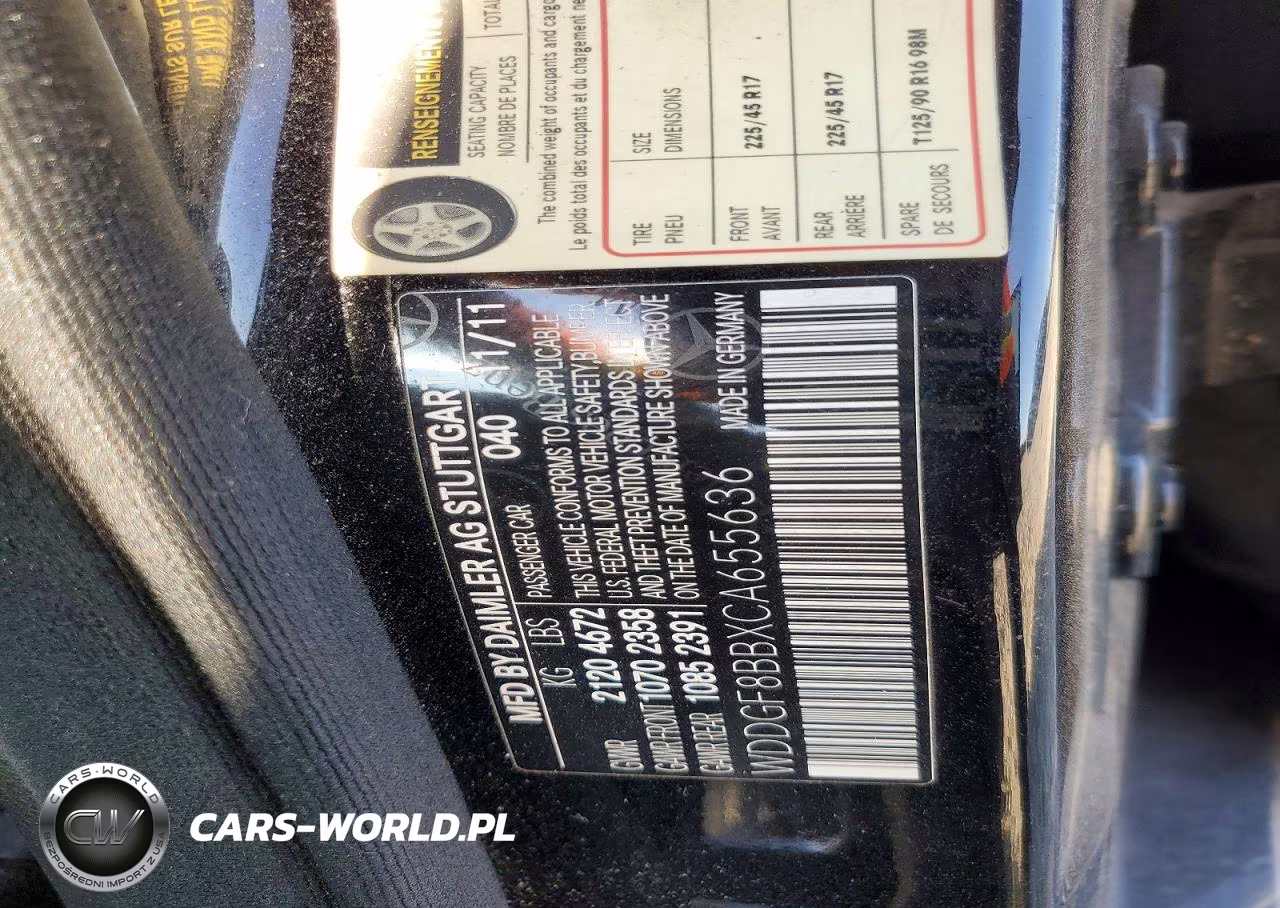 2012 Mercedes-Benz C 300 4Matic VIN:WDDGF8BBXCA655636 - 13