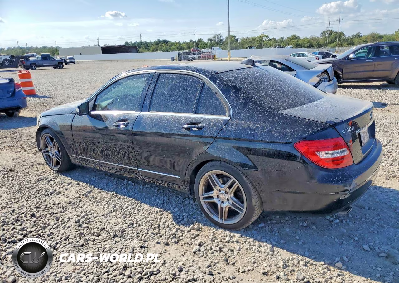 2012 Mercedes-Benz C 300 4Matic VIN:WDDGF8BBXCA655636 - 2