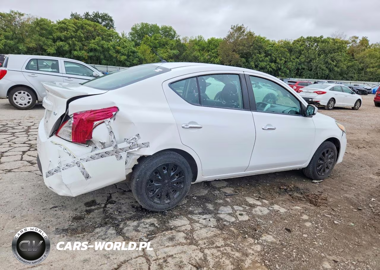 2019 Nissan Versa Sv VIN:3N1CN7AP8KL842466 - 3
