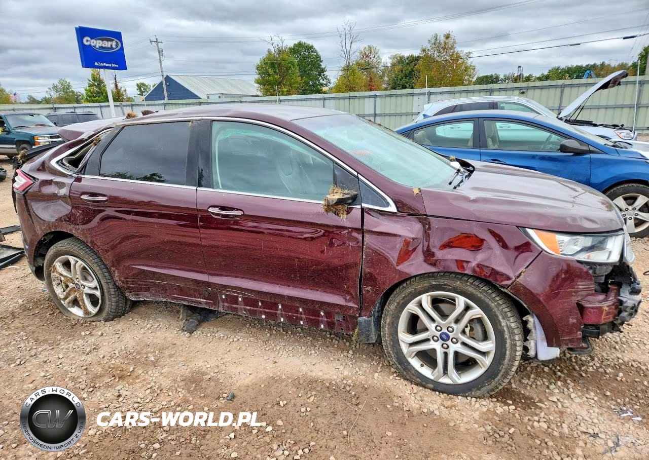 2018 Ford Edge Titanium VIN:2FMPK4K99JBB98083 - 4