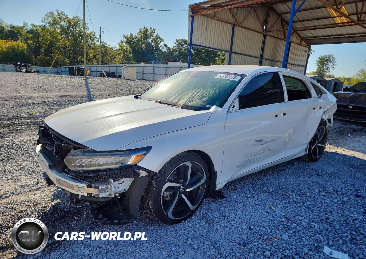2022 Honda Accord Sport Se VIN:1HGCV1F44NA070845 - 1