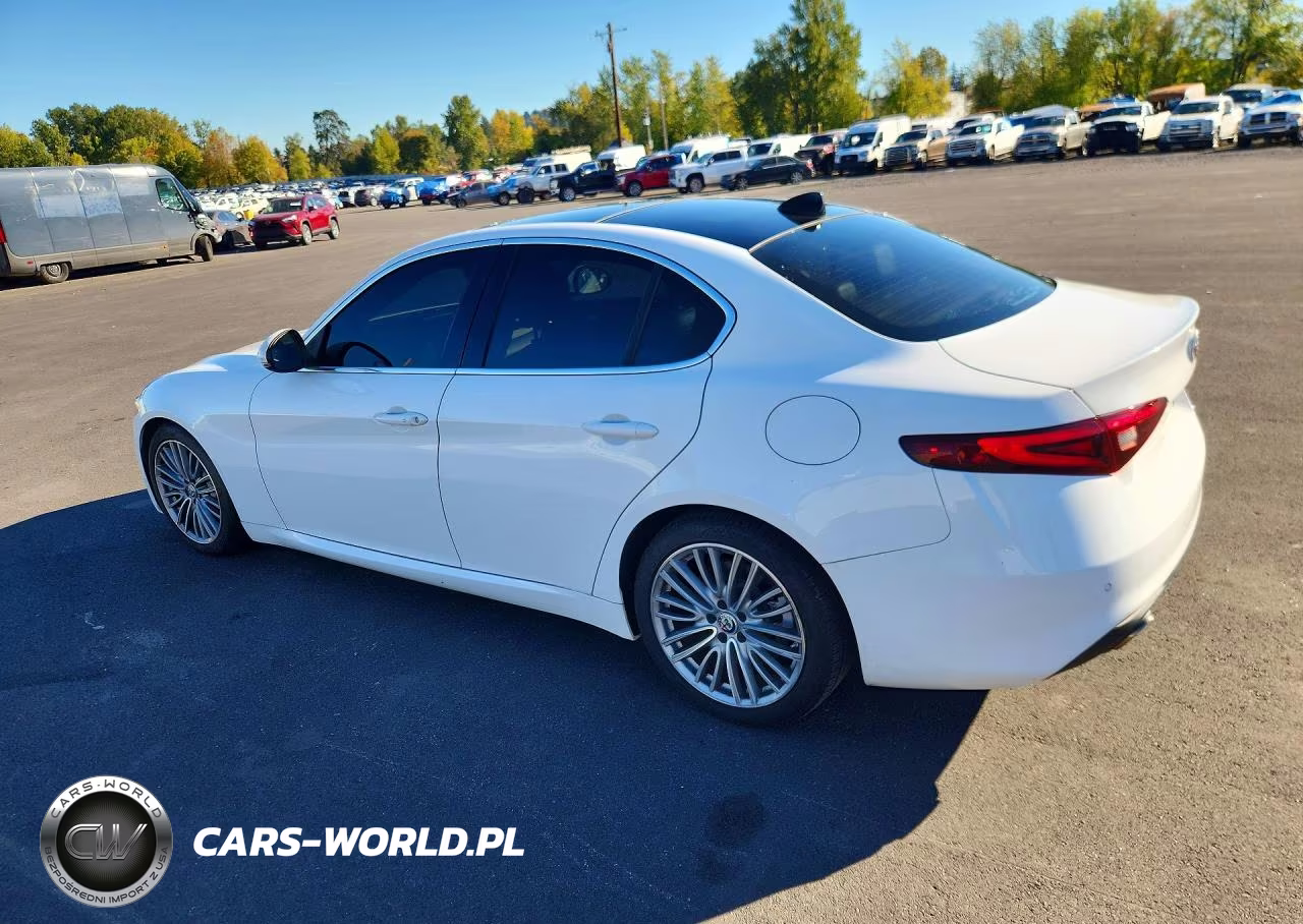 2017 Alfa Romeo Giulia Ti Rwd VIN:ZARFAECN9H7536501 - 2
