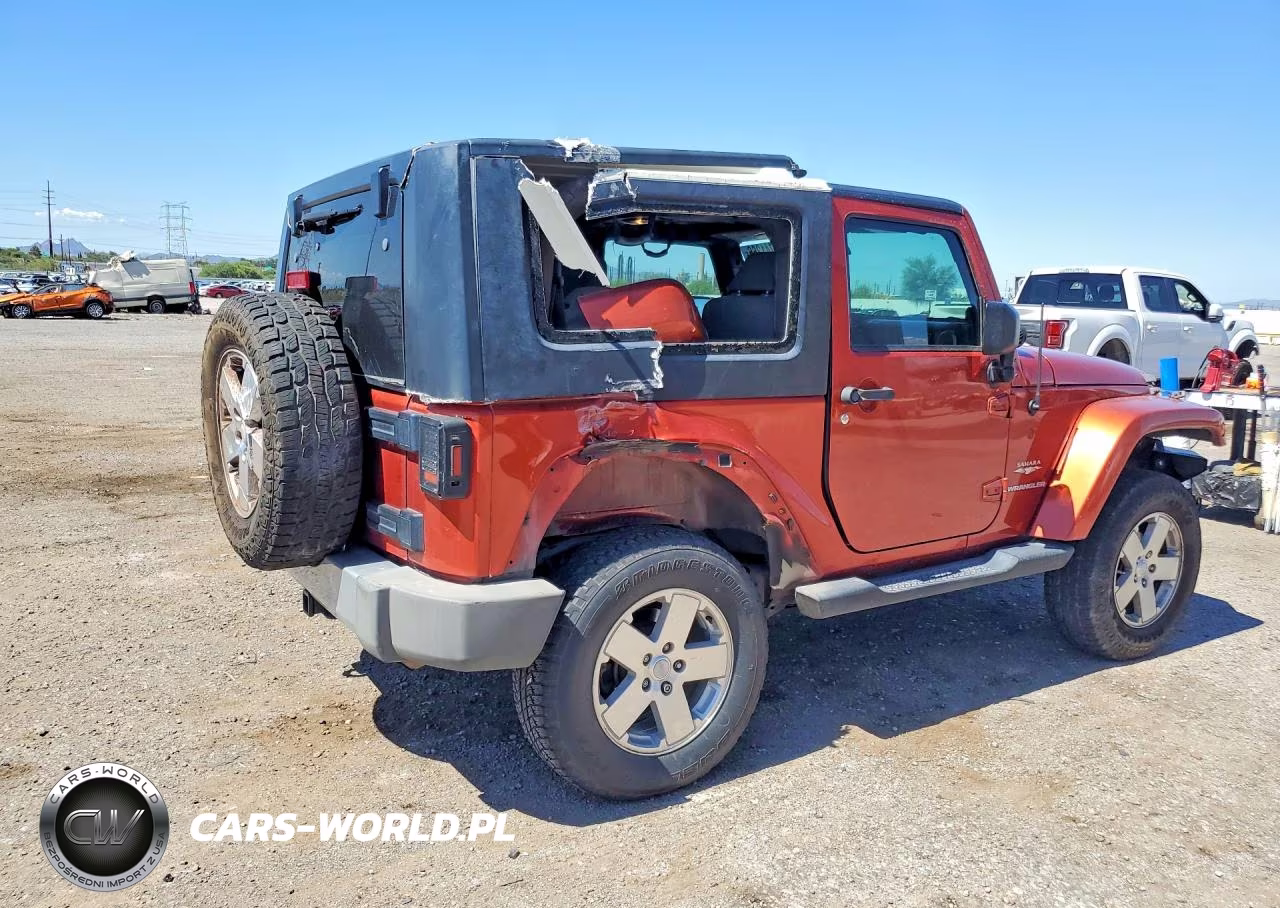 2009 Jeep Wrangler Sahara VIN:1J4FA54129L722941 - 3