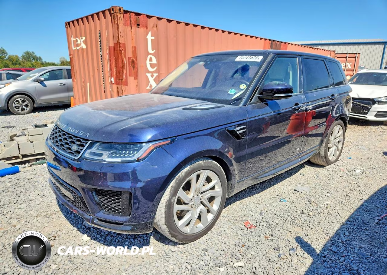 2019 Land Rover Range Rover Sport Hse VIN:SALWR2RVXKA825575 - 1