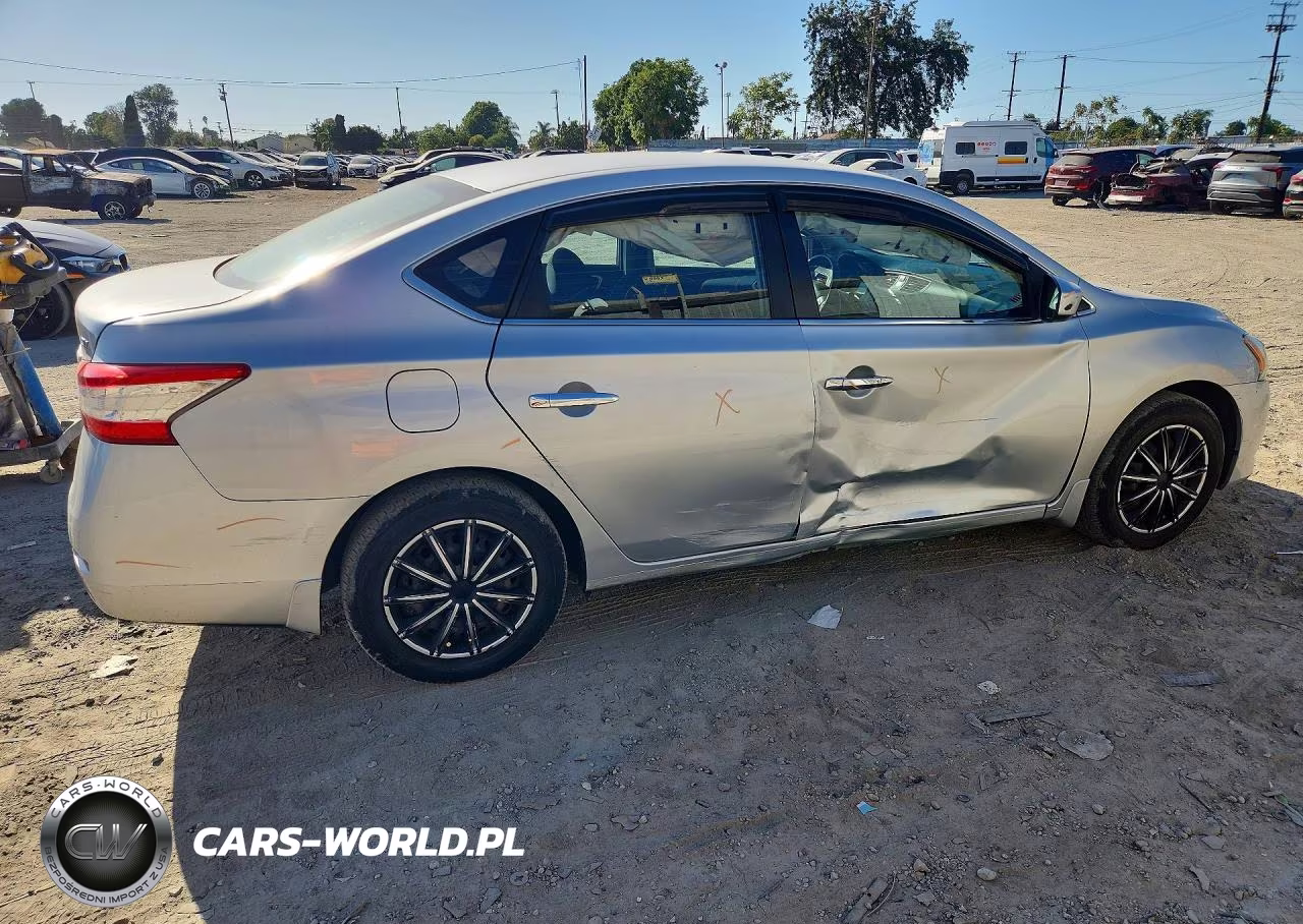 2014 Nissan Sentra Sv VIN:3N1AB7AP0EY239826 - 3