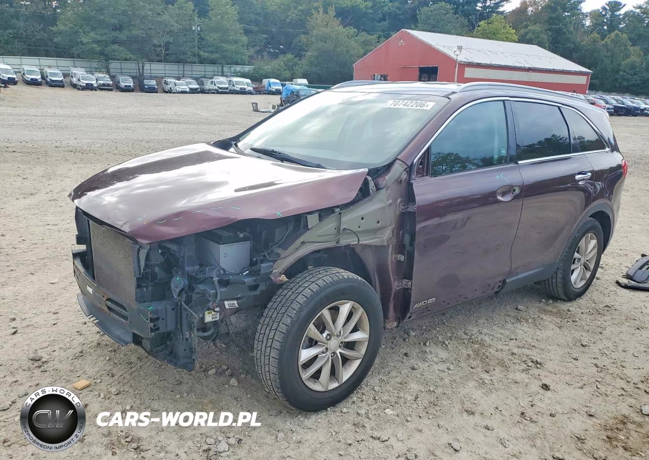 2017 Kia Sorento Lx V6 VIN:5XYPGDA57HG280811 - 1