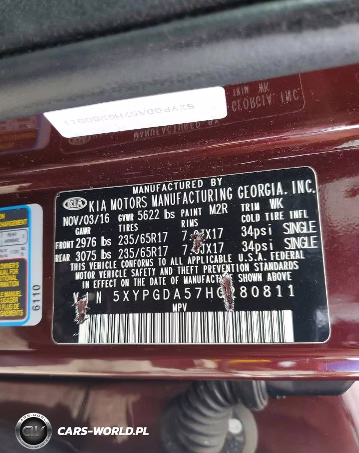 2017 Kia Sorento Lx V6 VIN:5XYPGDA57HG280811 - 14