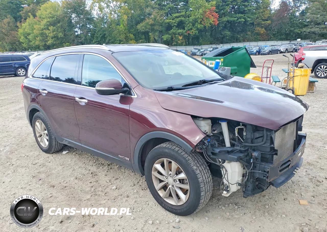 2017 Kia Sorento Lx V6 VIN:5XYPGDA57HG280811 - 4