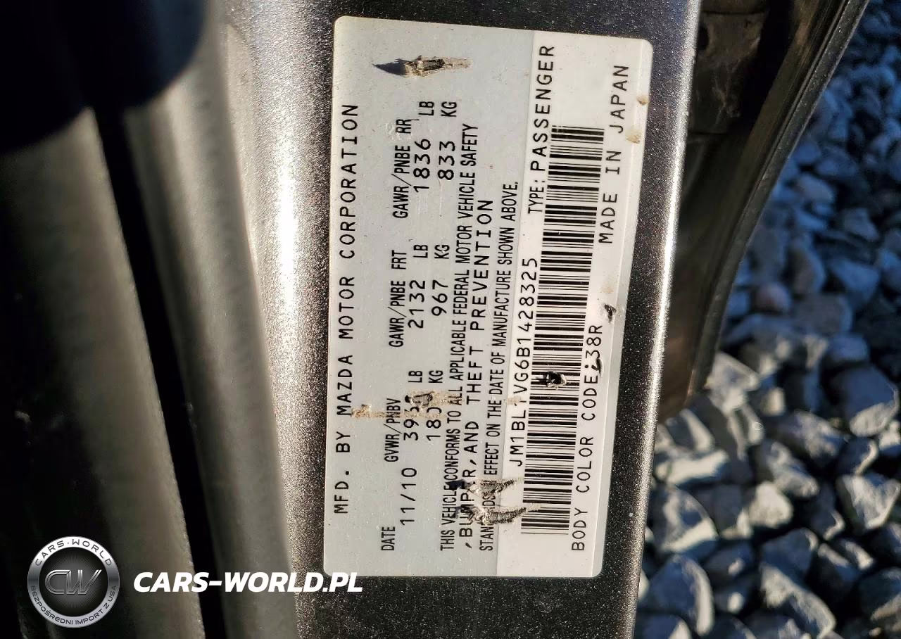 2011 Mazda 3 I VIN:JM1BL1VG6B1428325 - 12