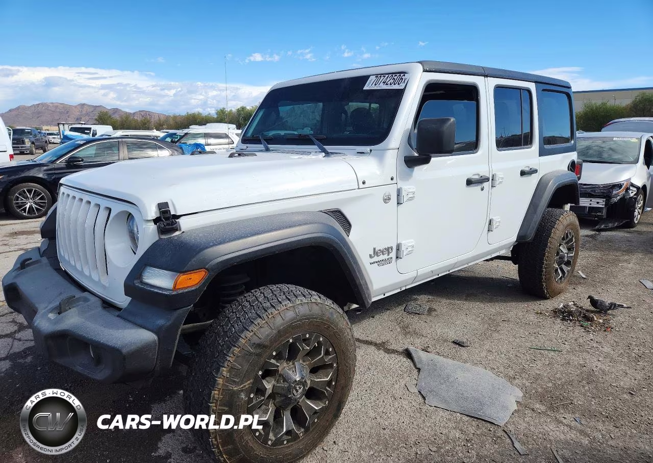 2019 Jeep Wrangler Unlimited Sport VIN:1C4HJXDNXKW634592 - 1
