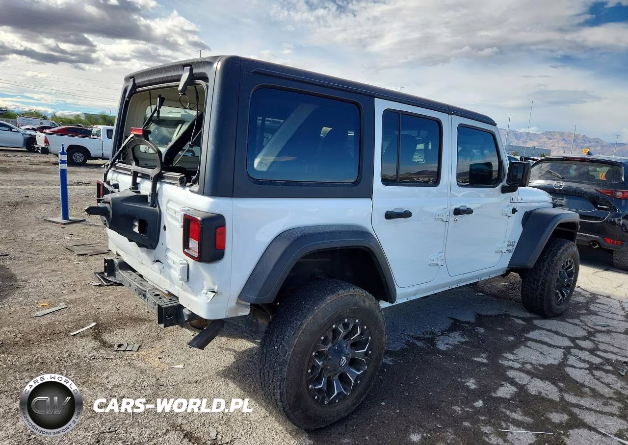 2019 Jeep Wrangler Unlimited Sport VIN:1C4HJXDNXKW634592 - 3