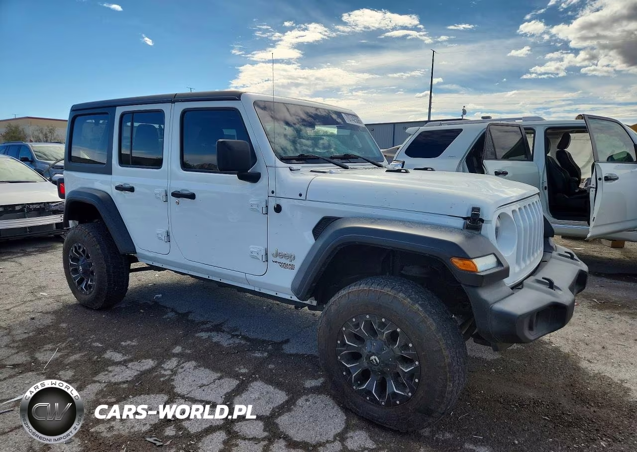2019 Jeep Wrangler Unlimited Sport VIN:1C4HJXDNXKW634592 - 4