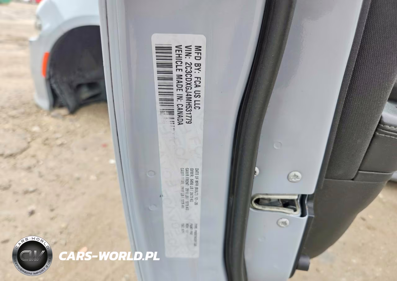 2021 Dodge Charger Scat Pack VIN:2C3CDXGJ4MH531779 - 12