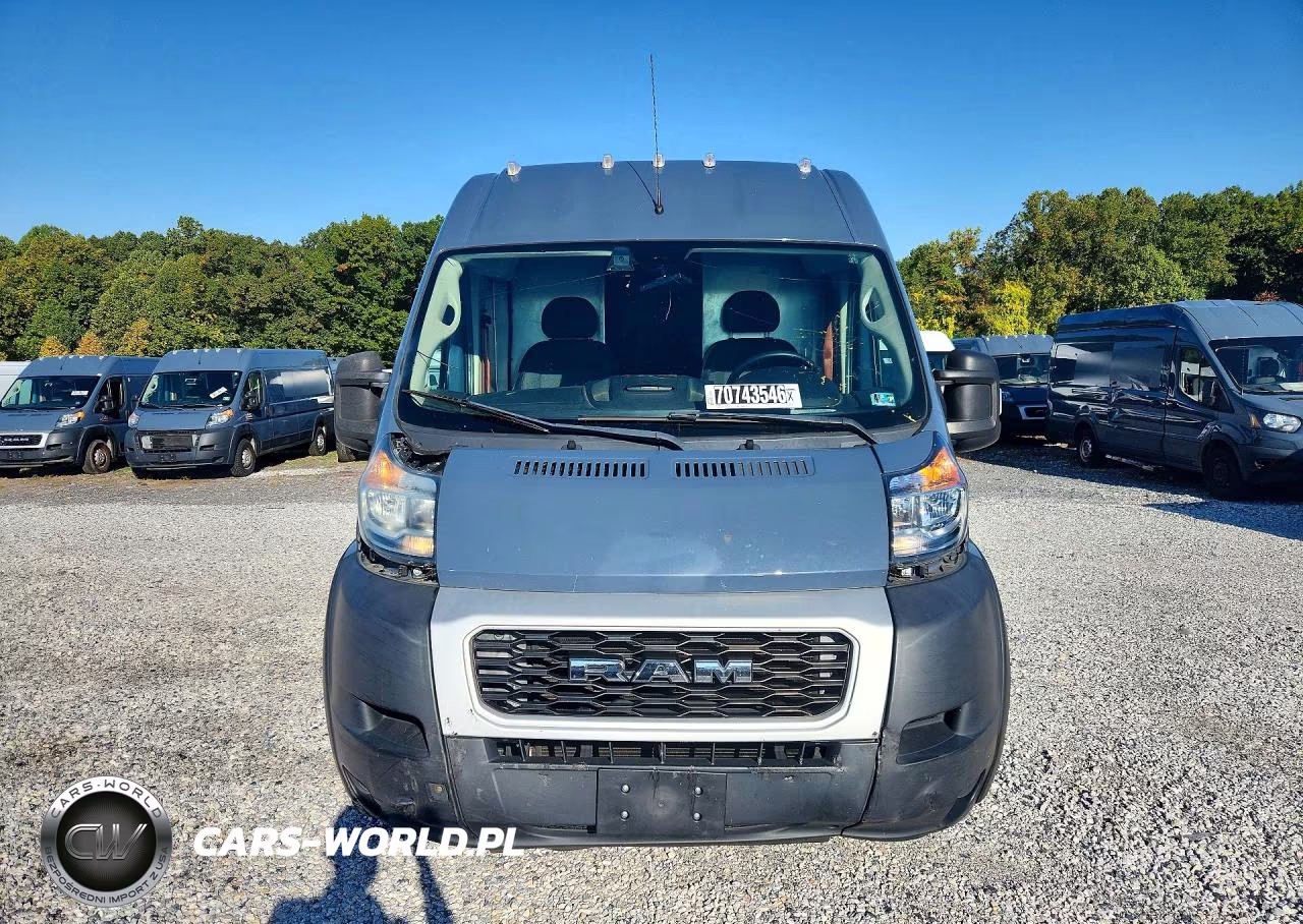 2020 Ram Promaster 3500 Delivery Van VIN:3C6URVJG5LE129550 - 5