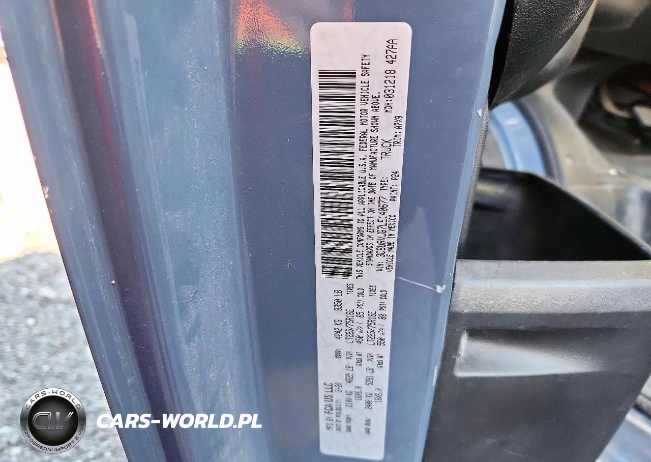 2020 Ram Promaster 3500 Delivery Van VIN:3C6URVJG7LE140677 - 13