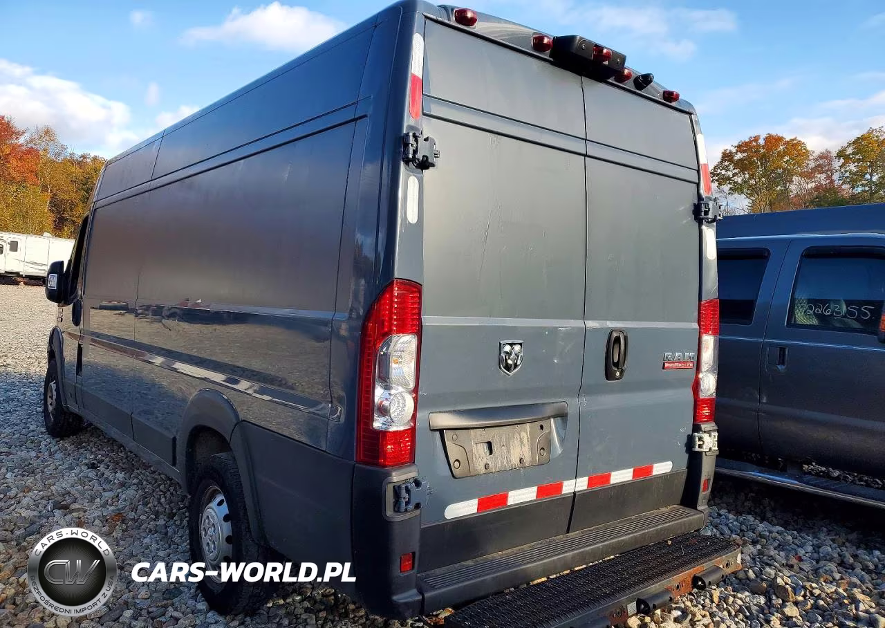 2021 Ram Promaster 3500 Delivery Van VIN:3C6MRVJG7ME536206 - 2
