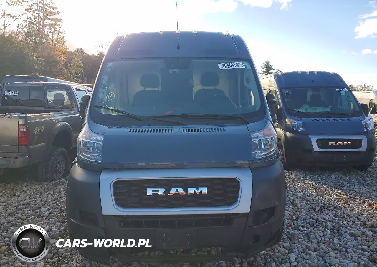 2021 Ram Promaster 3500 Delivery Van VIN:3C6MRVJG7ME536206 - 5