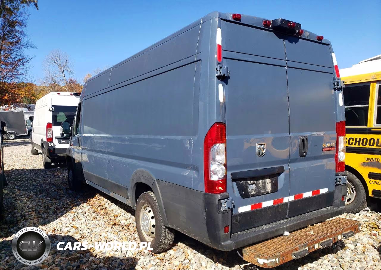 2021 Ram Promaster 3500 Delivery Van VIN:3C6MRVJG0ME536354 - 2